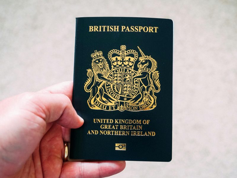 Regno Unito: Domande di passaporto britannico per figli di cittadini europei